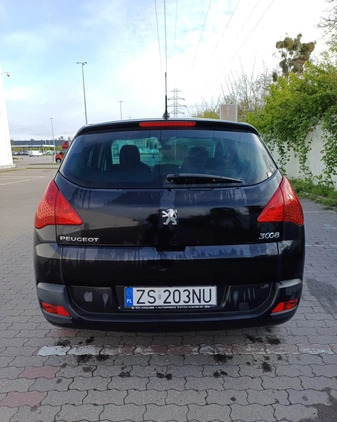 Peugeot 3008 cena 20900 przebieg: 125242, rok produkcji 2009 z Szczecin małe 92